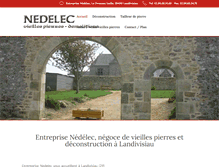 Tablet Screenshot of nedelec-sas.com